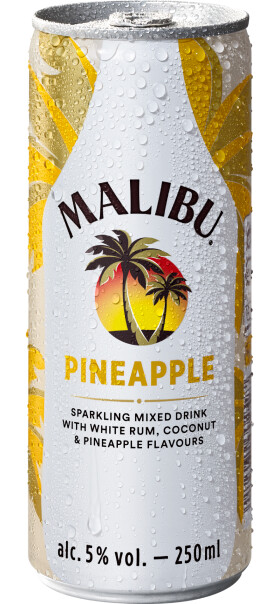 Malibu Pineapple 5% 0.25l DRS