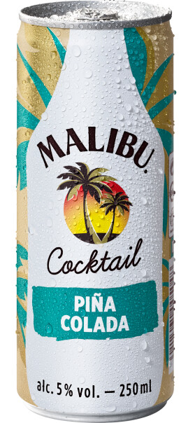 Malibu Pina Colada 5% 0.25l DRS
