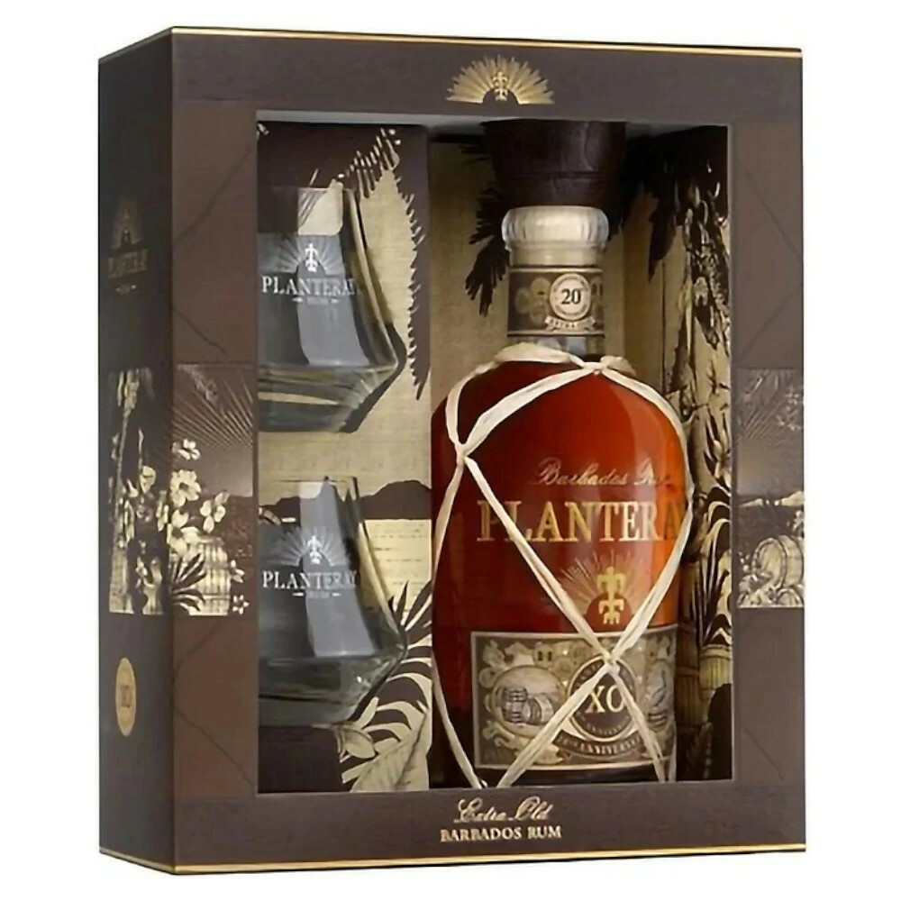 Planteray XO Rum 0.7l +2 pohár