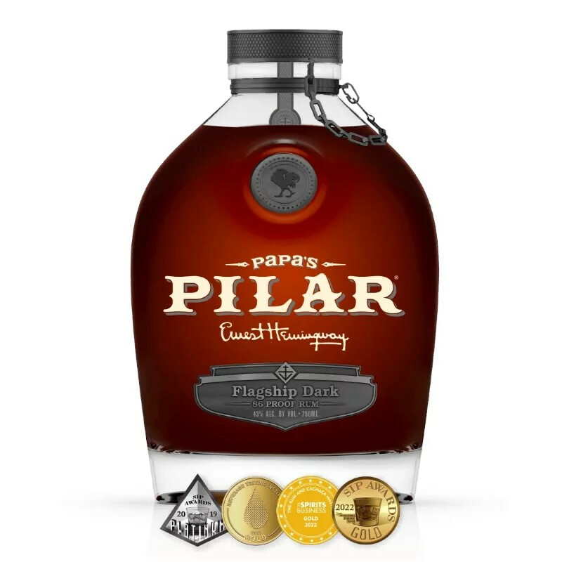 Papa's Pilar Flagship Dark Rum 0.7l