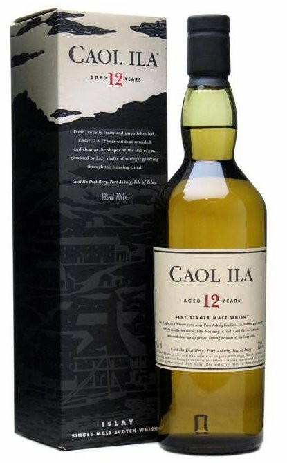 Caol Ila 12 éves Skót Single Malt Whisky 0.7l DRS