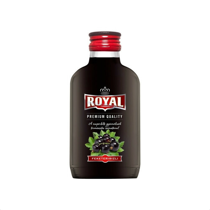 Royal Feketeribizli Likőr 0.09l