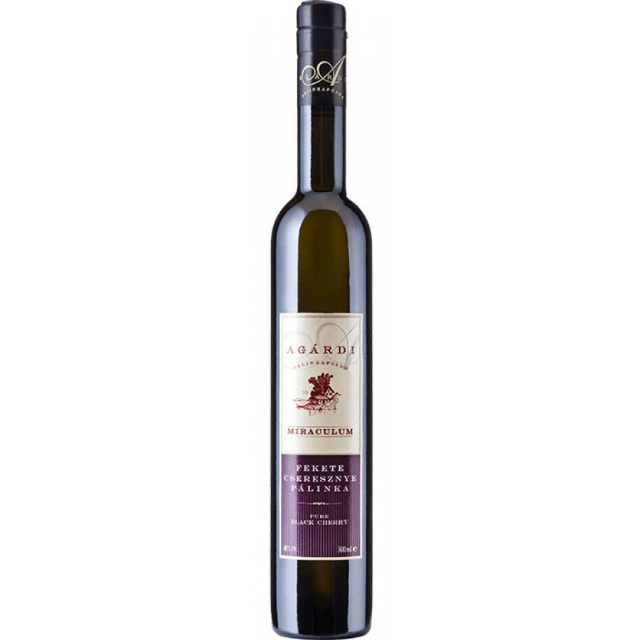 Agárdi Miraculum Feketecseresznye Pálinka 0.5l DRS