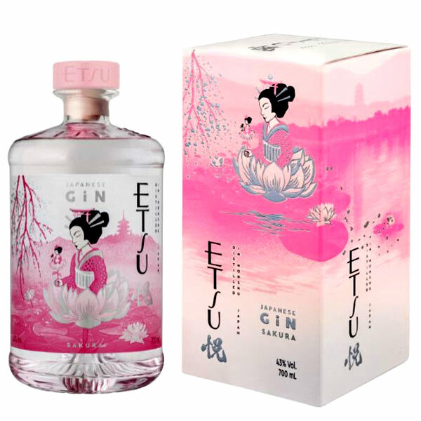 Etsu Sakura Gin 0.7l DRS
