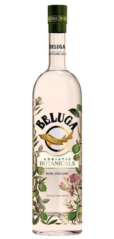 Beluga Botanicals Rose and Lime 0.7l DRS