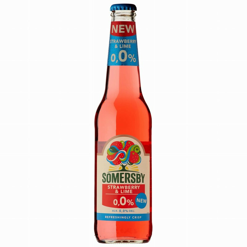 Somersby Straw&Lime 0% 0.33l DRS