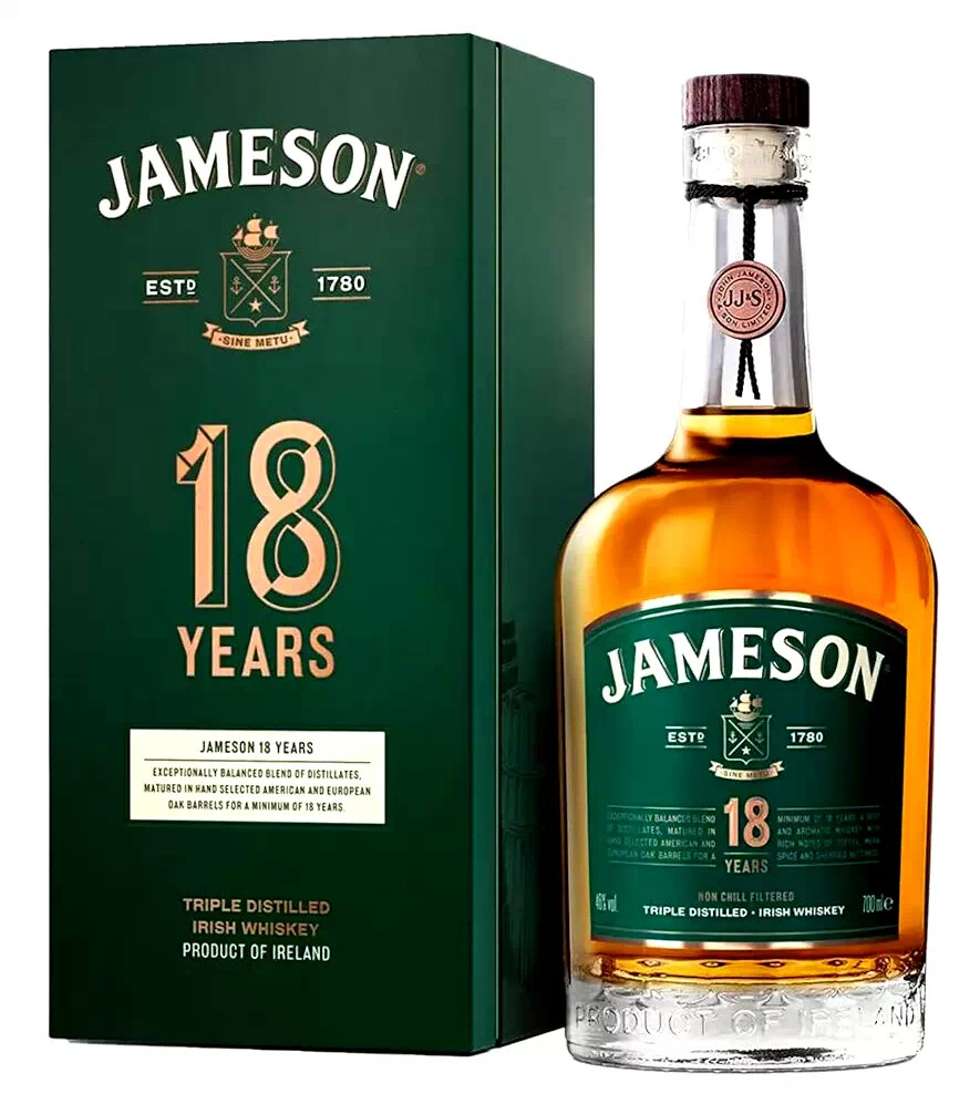 Jameson 18 éves Ír whiskey 0,7l