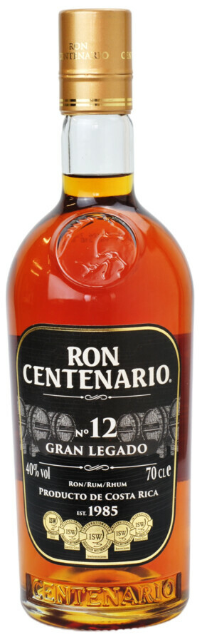 Ron Centenario 12 éves Gran Legado Rum 0.7l DRS