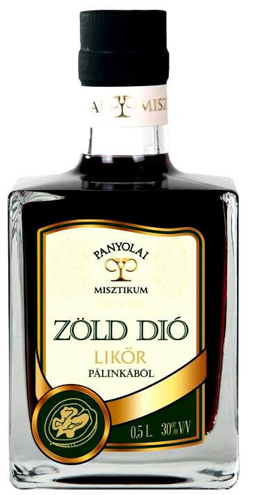 Misztikum Zöld Dió Likőr 0.5l DRS