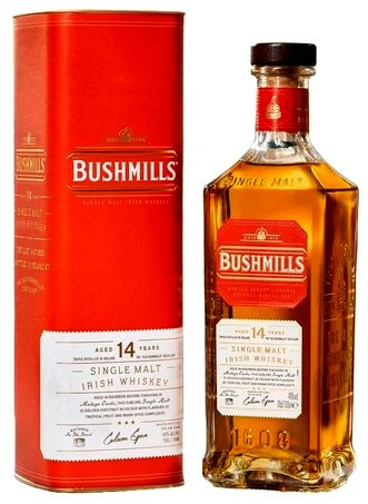 Bushmills Malt 14 éves Malaga Cask Finish Whiskey 0.7l DRS