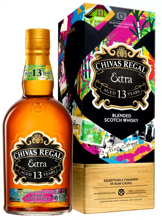 Chivas Extra Rum Cask Skót Blended Whisky 0.7l DRS