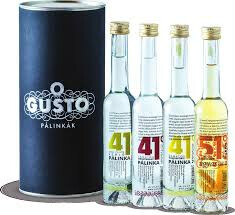 Gusto Pálinka Selection 4*0,04l