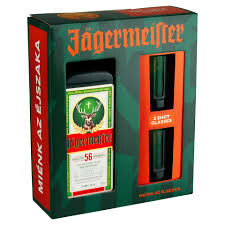 Jagermeister 0.7l + 2 shot pohár DRS