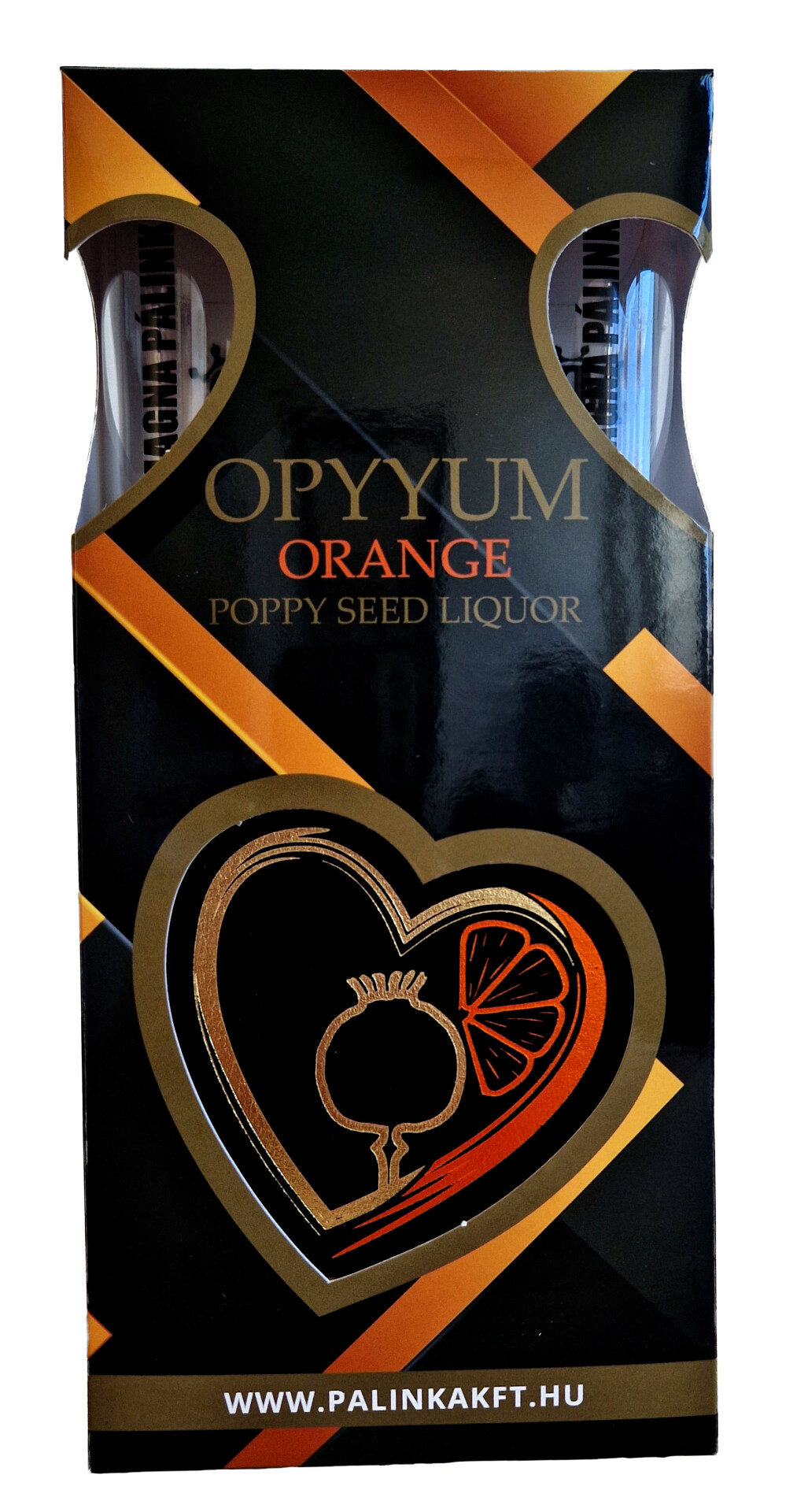 Opyyum Narancsos Máklikőr 0.5l +2 pohár