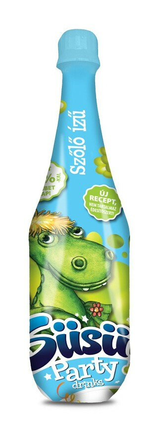 Süsü Gyerekpezsgő - Szőlő ízú 1l