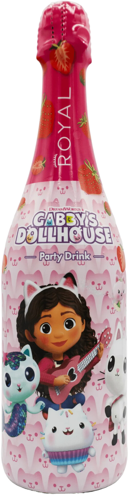 Gabby's Dollhouse Gyerekpezsgő - Eper ízű 0.75l DRS