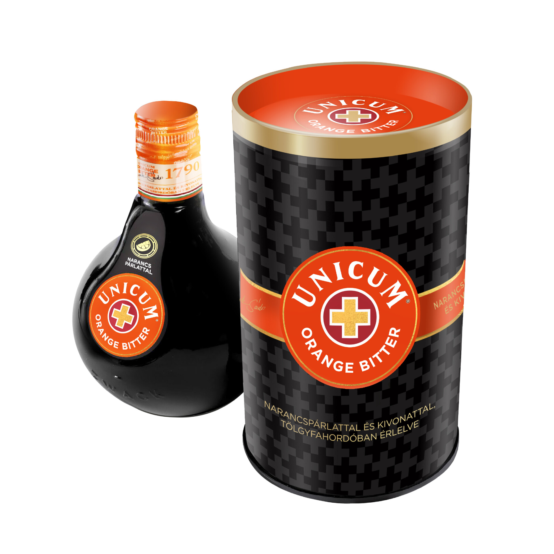 Unicum Orange Bitter 0.5l Fdd. DRS