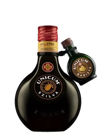 Unicum Szilva 0.5l + Barista 0.04l DRS