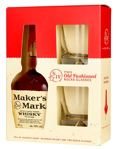 Maker's Mark Amerikai Whiskey +pohár 0.7l