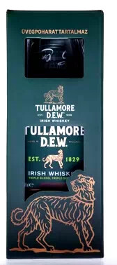Tullamore Dew Ír Whiskey + pohár 0.7l DRS