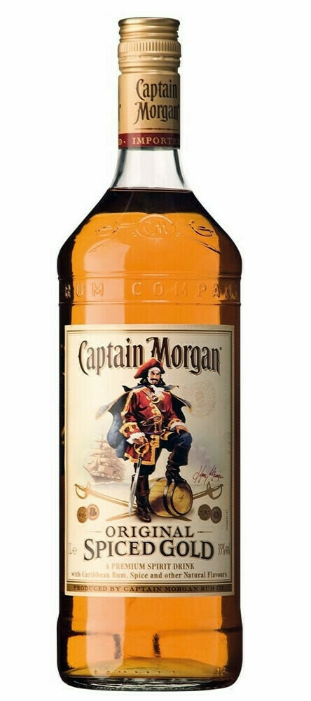 Captain Morgan Spiced Rum 1l DRS