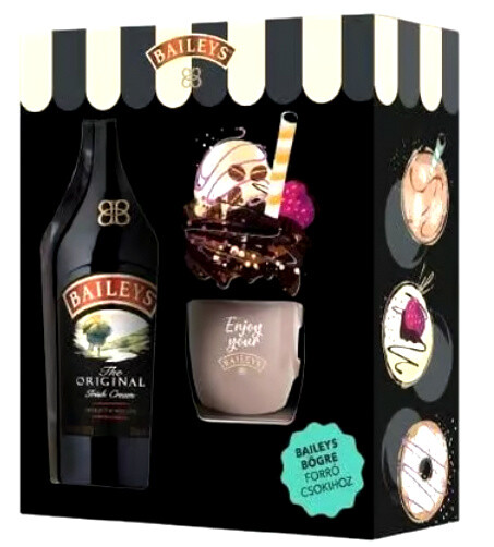 Bailey's 0.7l + bögre