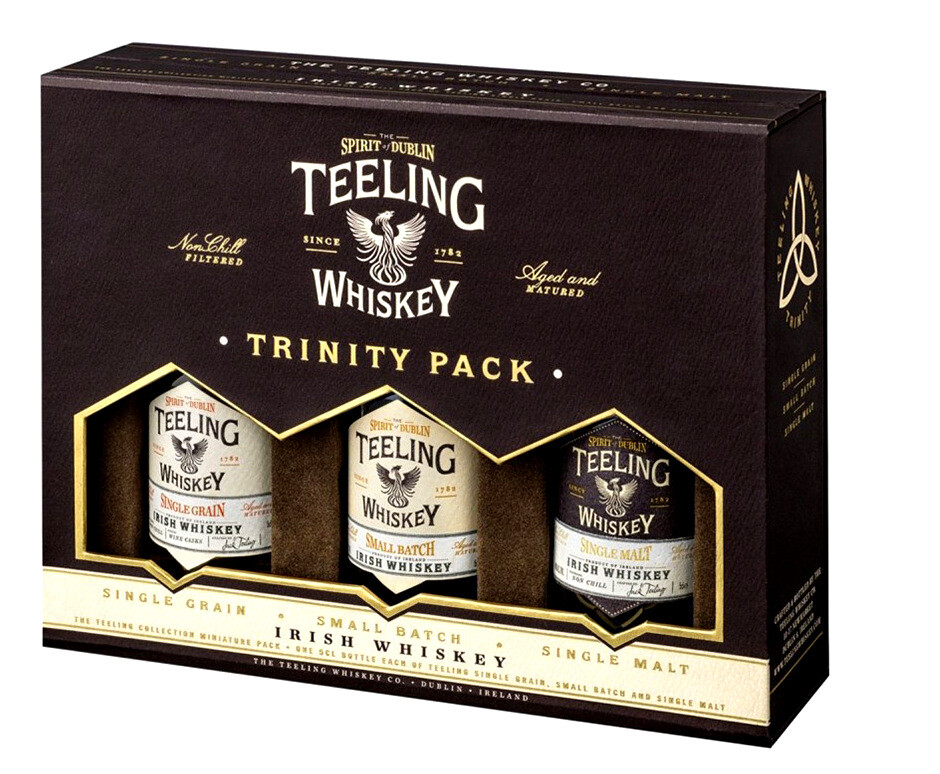 Teeling Trinity Whiskey pack 3x0.05l