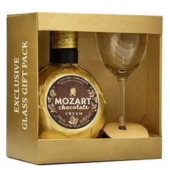 Mozart Gold Likőr 0.5l +pohár