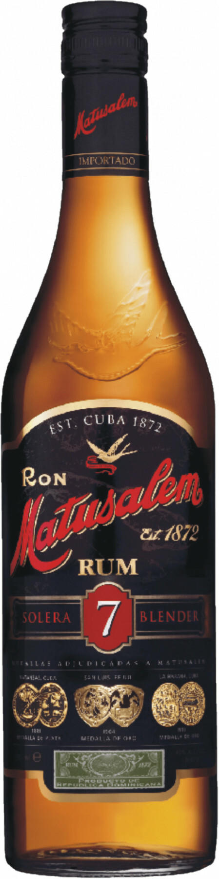 Matusalem Solera 7 éves Rum 0.7l DRS
