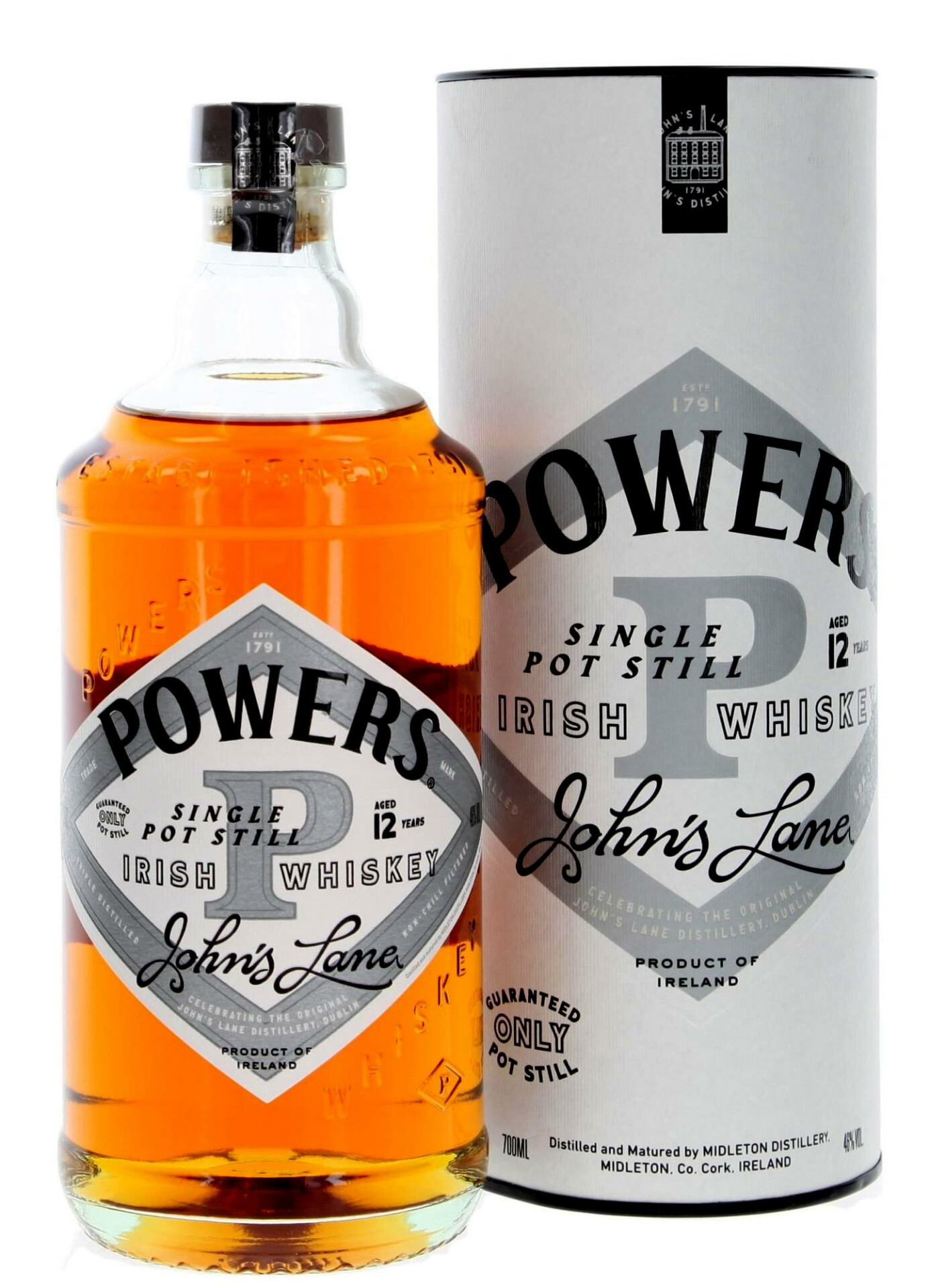 Powers John's Lane 12 éves Single Pot Still Whiskey 0.7l DRS