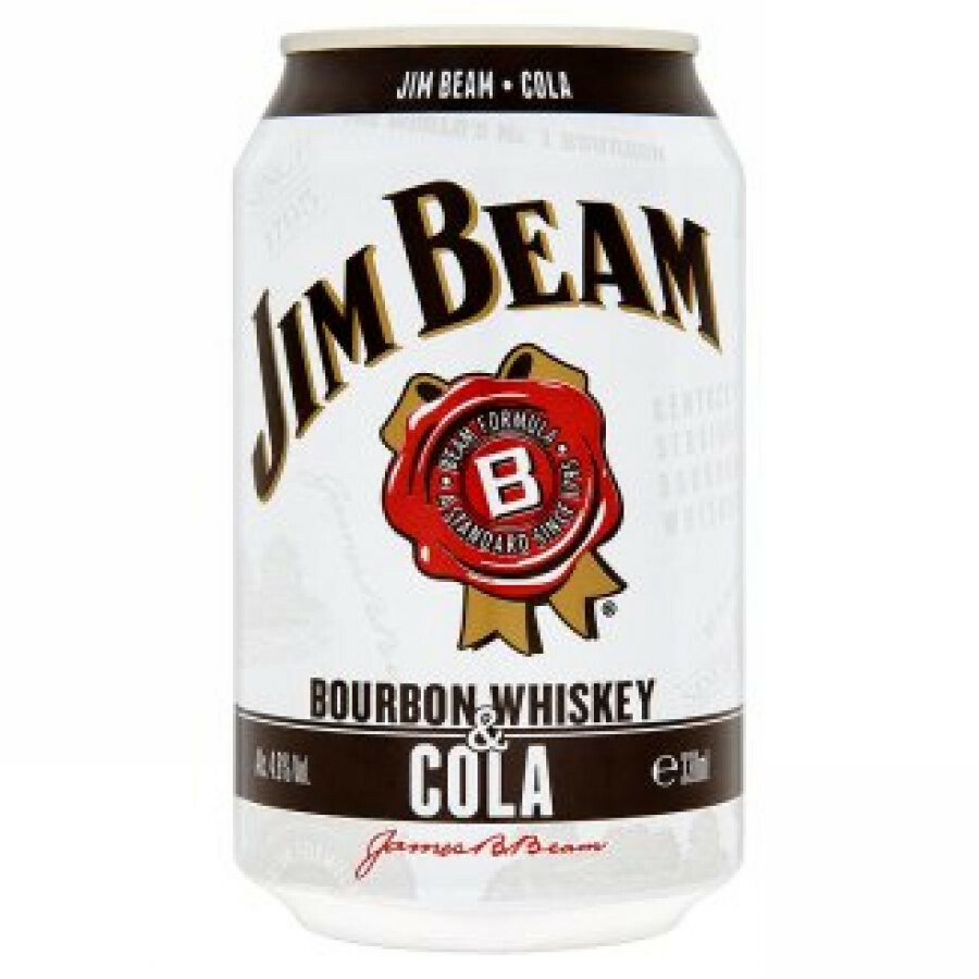 Jim Beam & Cola 0.33l DRS