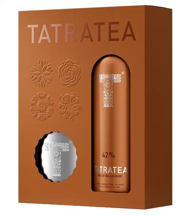 Tatratea Őszibarack +Flaska 0.7l DRS