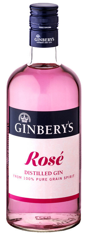Ginbery's Rosé Gin 0.7l DRS