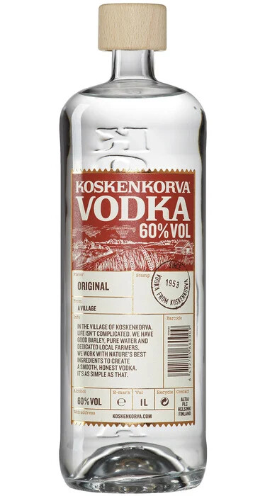 Koskenkorva Vodka 1l DRS
