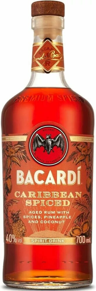Bacardi Caribbean Spiced Rum 0.7l