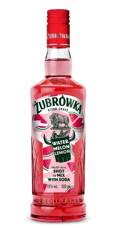 Zubrowka Watermelon - Limon 0.5l