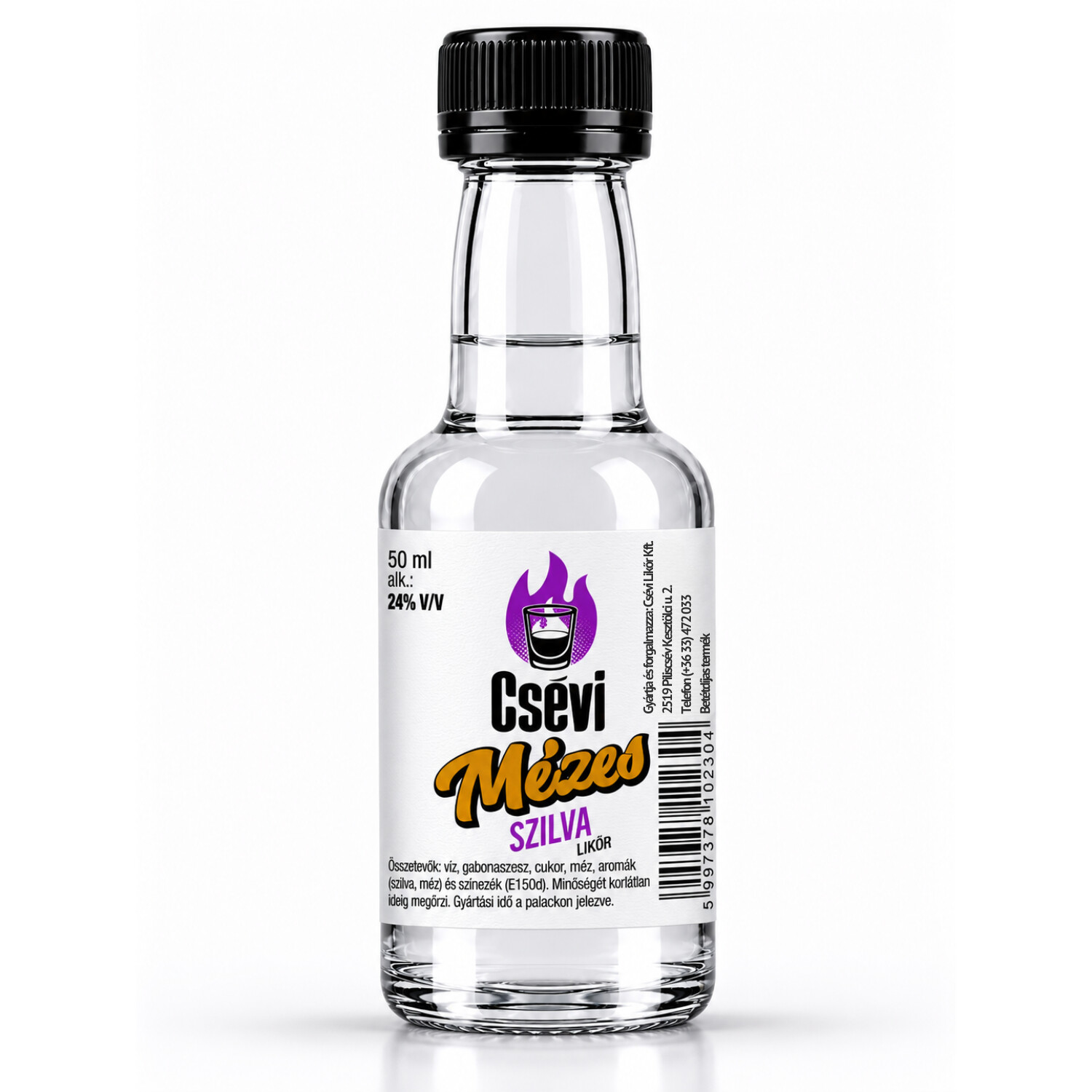 Csévi Mézes Szilva 24% 0.05l