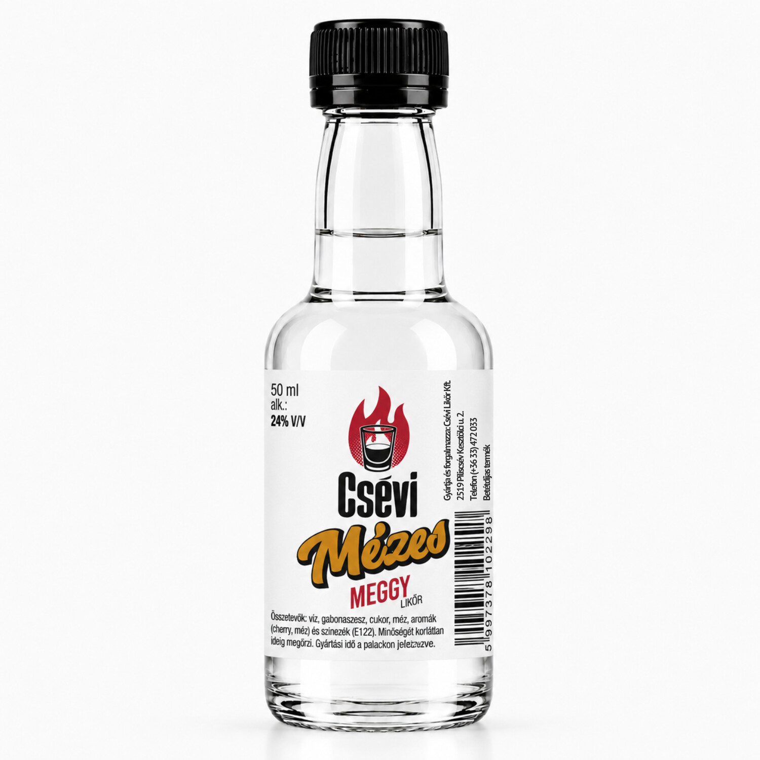 Csévi Mézes Meggy 24% 0.05l