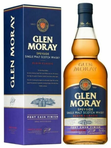 Glen Moray Port Cask Finish Skót Single Malt Whisky 0.7l