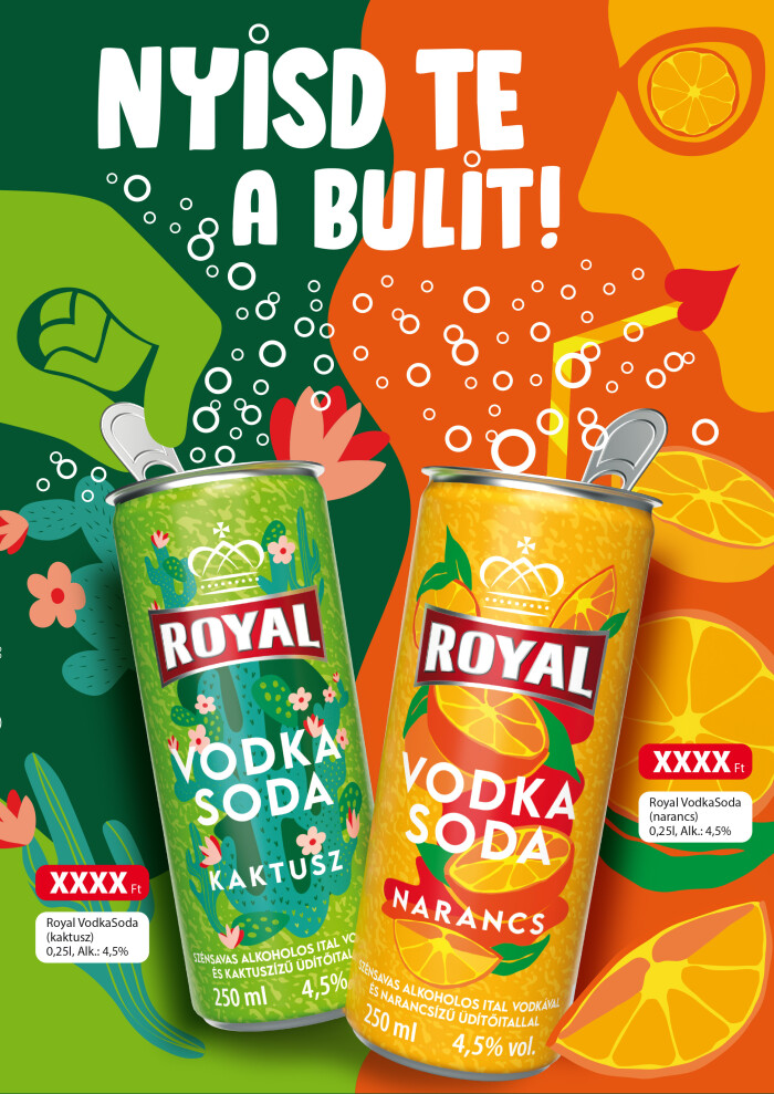 Royal Vodka Soda