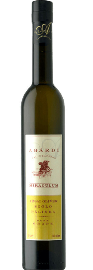 Agárdi Miraculum Irsai Olivér Pálinka 0.5l