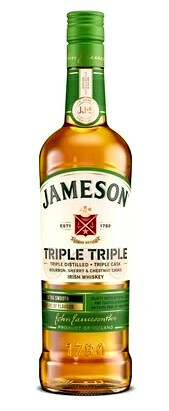 Jameson Triple Triple Ír Whiskey 0.7l