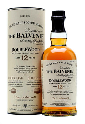 Balvenie Doublewood 12 éves Single Malt Skót Whisky 0.7l